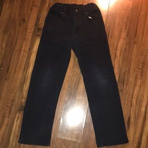 Black Jeans Faded Glory Size 8 in Girls